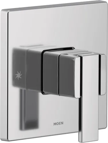 Miniatura 4 de Moen UTS3711BN - Kit de embellecedor de válvula de 1 mango serie M-CORE de 90 grados, requiere válvula, níquel cepillado