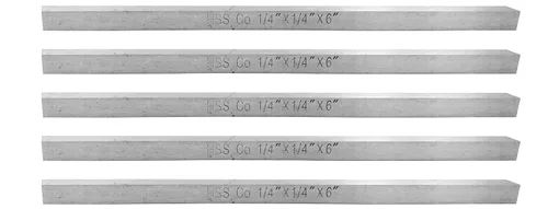 Miniatura 19 de Accusize Industrial Tools 1/2 x 1/2 x 4 pulg. (Ancho por Altura por TOL) Broca de herramienta HSS+5% M35 Cobalto para torno, 5095-0032