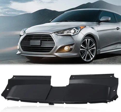 Miniatura 9 de G-PLUS Nueva cubierta de soporte de radiador compatible con Hyundai Veloster Rally Edition 2016/Hyundai Veloster Turbo 2013-2017/Hyundai Veloster