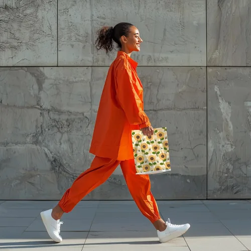 Miniatura 7 de Bolsas de mercancía de diseño de girasoles y abejas de 12 x 15 pulgadas, 50 unidades, con asas troqueladas, bolsas de compras impresas de primera