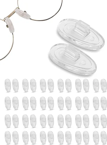 Miniatura 12 de SPORTS WORLD VISION Almohadillas para la nariz para gafas, almohadillas de nariz de silicona suave en forma de A de alta calidad para gafas 2 pairs