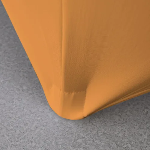 Miniatura 6 de Mantel elástico para cóctel de 30 x 42 pulgadas, color dorado