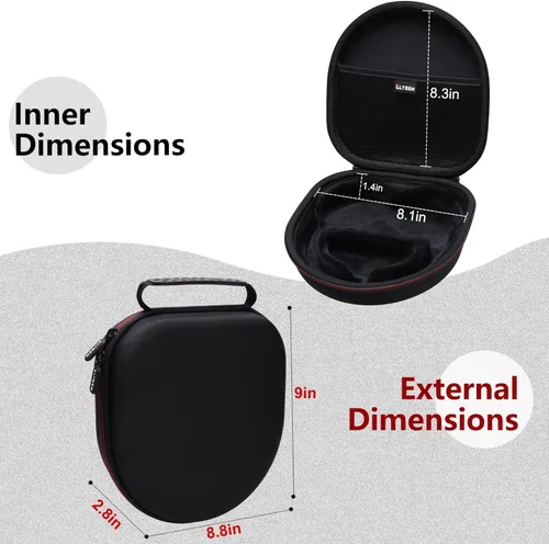 Miniatura 2 de LTGEM - Funda compatible con auriculares inalámbricos SteelSeries Arctis Nova 7X / 7 para juegos multiplataforma
