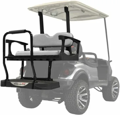 Miniatura 9 de MADJAX Genesis 250 - Kit de asiento trasero de acero para carrito de golf compatible con Yamaha G29/Drive Compatible con modelos 2007-2016 Gris