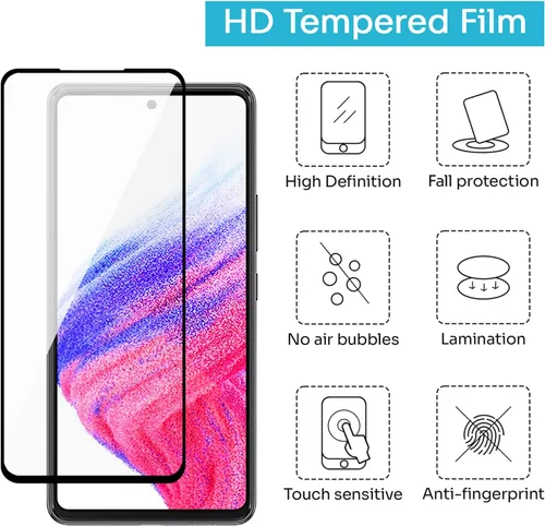 Miniatura 6 de Protector de pantalla de privacidad 2+2 2 + 2 transparentes para Samsung Galaxy S20 FE/ A53 5G/ A51 5G/ A52 4G/ A52 5G / A52s