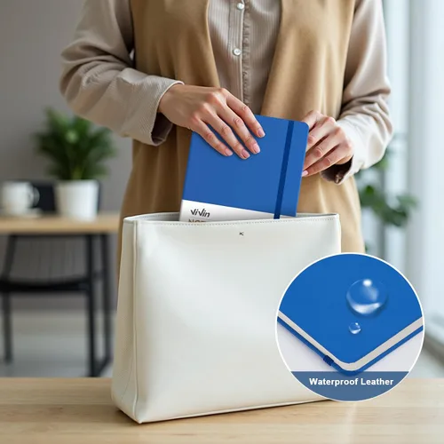 Miniatura 4 de ViVin Cuadernos rayados para trabajo, 192 páginas, tamaño mediano de 5.5 x 8.3 pulgadas, con rayas universitarias, cuadernos A5 de tapa dura