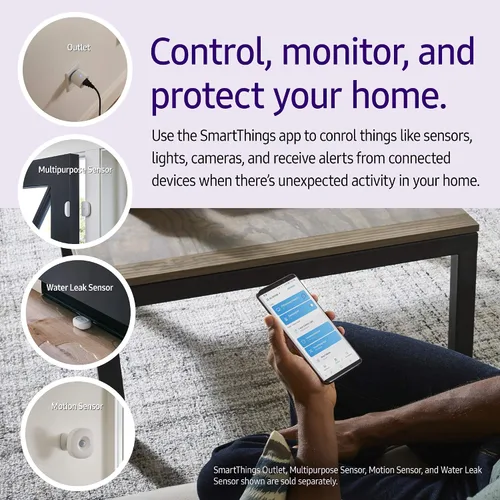 Miniatura 5 de SmartThings Hub de 3ra Generación [GP-U999SJVLGDA] Hub de Automatización del Hogar Inteligente Monitoreo del Hogar Dispositivos Inteligentes