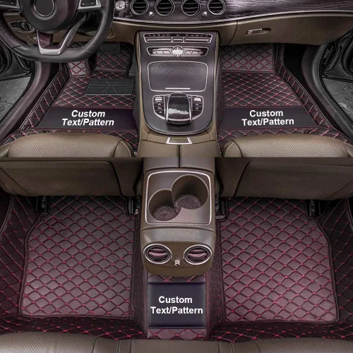 Miniatura 10 de Tapetes Personalizados para Suelo de Automóvil Logotipo/Patrón Personalizado para SUV Camioneta Camión Sedán Coupé Tapetes de Automóvil