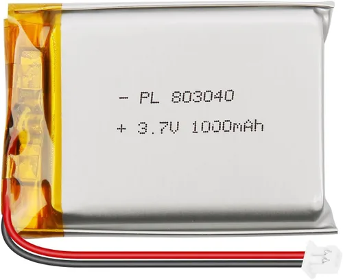 Miniatura 8 de Batería de polímero de litio 3.7V 1000mAh 102050 Lipo Batería recargable con cable Molex 0.049 in Conector para altavoz, rastreador GPS, dispositivo