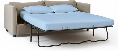Miniatura 9 de Rajlinen Juego de sábanas para sofá cama tamaño matrimonial de 52 x 72 pulgadas, color gris oscuro, sábanas para sofá, cama, 100% algodón egipcio