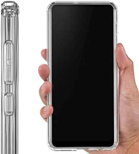 Miniatura 4 de Skinit Funda transparente compatible con Galaxy A21, con licencia oficial de DC Comics Batman listo para diseño de acción