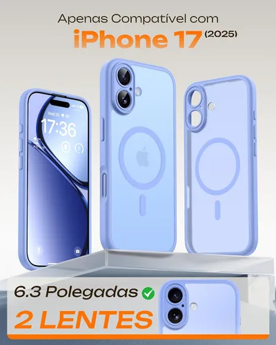 Miniatura 936 de TOCOL Funda para iPhone 11, compatible con Magsafe, protección completa de cámara, imanes integrados, protección contra caídas, funda translúcida