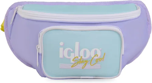 Miniatura 13 de Igloo Riñonera Refrigeradora Retro Bolsa Cruzada Aislada Riñoneras de Viaje Jade 3-Can