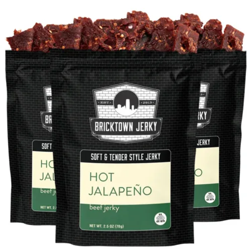 Miniatura 21 de Fajita Soft and Tender Style Best Beef Jerky - Paquete de 3 - Prueba nuestra carne seca de res suave de mejor sabor - 7.5 onzas en total.