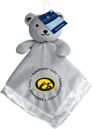 Miniatura 32 de Baby Fanatic Oso de seguridad gris - NCAA - Con licencia oficial Snuggle Buddy