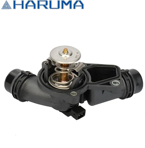 Miniatura 3 de HARUMA 11537509227 Conjunto de carcasa del termostato del refrigerante del motor 1999-2006 para BMW 323Ci 323i 325i 325Xi 528i 530i X3 X5 Z3 Z4