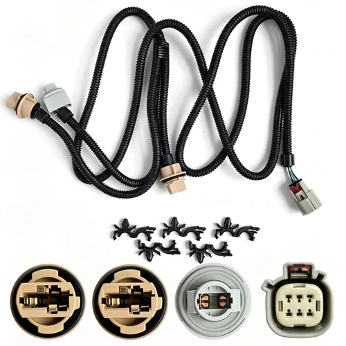 23295977 Arnés de cableado para luz trasera lateral del pasajero compatible con Chevy Silverado GMC Sierra 1500 2500HD 3500HD 2016-2019 - Plug &