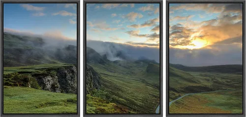 Miniatura 122 de wall26 Lienzo enmarcado para pared, juego de arte debajo de los tallos de bambú verde, naturaleza, desierto, fotografía, realismo, contemporáneo