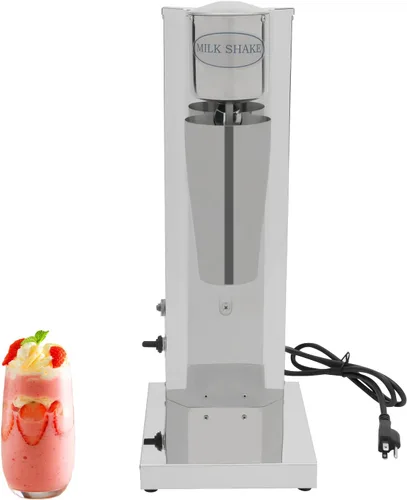 Miniatura 4 de Mezclador eléctrico comercial de la bebida del batido de la máquina de la sacudida 180W licuadora del helado de la leche del batido 650ML