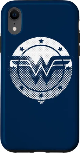 Miniatura 25 de Wonder Woman Funda con logotipo de escudo de medio tono para iPhone 17