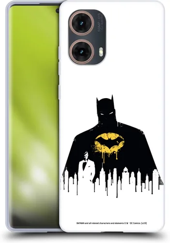 Miniatura 10 de Head Case Designs Batman DC Comics Alter Ego Bats Duality - Funda de gel suave compatible con Motorola Moto G85