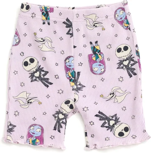 Miniatura 5 de Disney Conjunto de camiseta acanalada y pantalones cortos de ciclismo para recién nacidos a niños grandes (0-3 meses - 14-16)