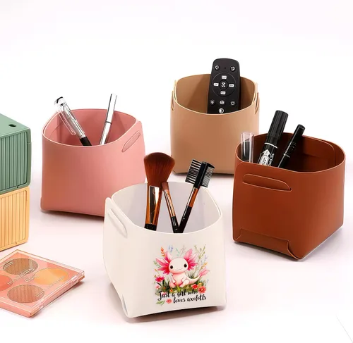 Miniatura 7 de Axolotl - Soporte para brochas de maquillaje, organizador de escritorio decorativo para guardar joyas, lápices, lentes, regalos temáticos