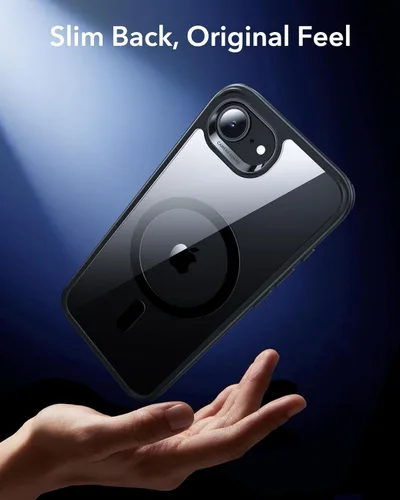 Miniatura 8 de ESR Funda para iPhone 17e/iPhone 16e, compatible con MagSafe, protección de grado militar a prueba de golpes, parte trasera resistente a los claro