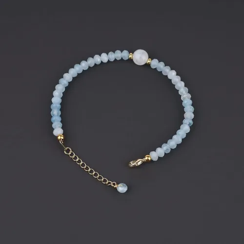 Miniatura 5 de COAI Pulsera simple de cristal curativo con cuentas para mujer