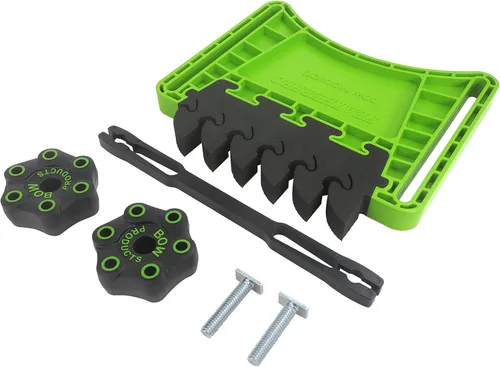 Miniatura 4 de BOW Products FeatherPRO FP1 - Guía de plumas para sierras de mesa, mesas de router y sierras de cinta - Plumas de EVA que reducen el retroceso