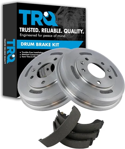 Miniatura 21 de Kit de tambor de freno y zapata ABS trasero TRQ Compatible con Subaru Forester Impreza