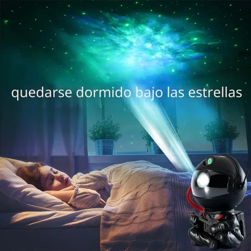 Miniatura 4 de SHJQJJLBCQ Proyector de galaxia, proyector de estrellas de astronauta, luz nocturna para niños, para dormitorio, sala de juegos para adultos, techo