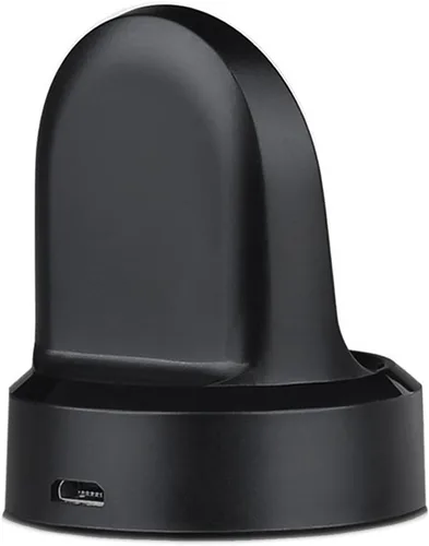 Miniatura 3 de Kissmart para Gear S2 cargador, base de carga de repuesto para Samsung Gear S2 Classic Smart Watch (negro)
