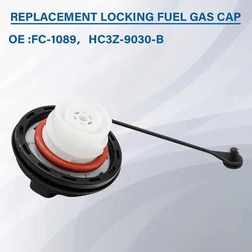 Miniatura 3 de Tapa de Gasolina, Tapa de Combustible de Repuesto HC3Z-9030-B, FC1089 Para 2004-2018 Ford F150 F250 F-350 F-450 F-550, 2004-2011 Mercury, 2005-2015