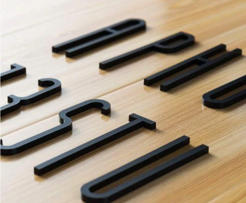 Miniatura 3 de Números de puerta para casa/apartamento, buzón de 4 pulgadas, letras autoadhesivas negras (0, estilo A)