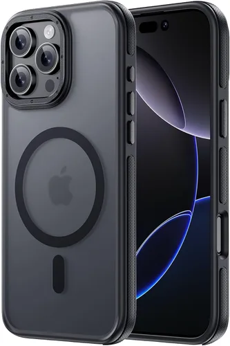 Miniatura 24 de Tigowos Magnetic Guardian - Funda diseñada para iPhone 11 Pro [probada en caídas de grado de 10 pies y compatible con MagSafe] Funda delgada Negro