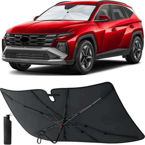 Miniatura 10 de 【2025 Actualizado】EcoNour Parasol Premium para Parabrisas de Coche Parasol Plegable para Parabrisas Delantero Visor Extendido Bloqueador de Sol