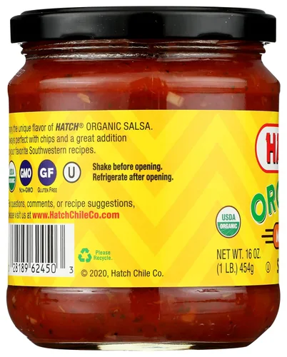 Miniatura 5 de Hatch Chile Company Salsa Mediana Orgánica 16oz