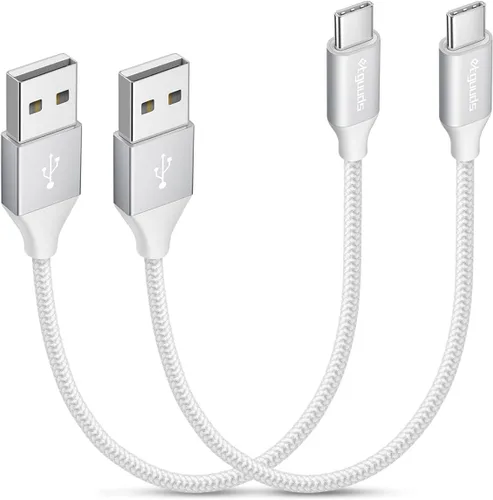 Miniatura 15 de etguuds Cable USB a USB C de 2 pies, paquete de 2 cables de carga USB A a tipo C de carga rápida para Samsung Galaxy A17 A16 A15 A26 A36 A56, S25