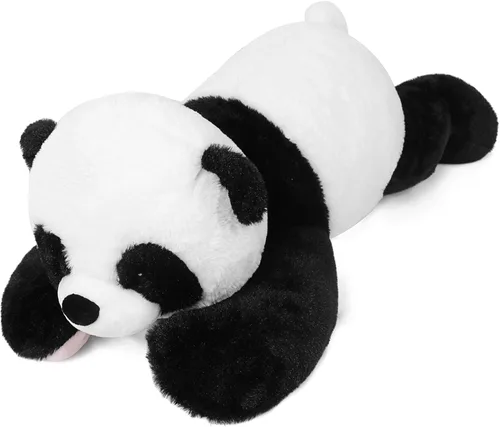 Miniatura 12 de Wepop Animales de Peluche con Peso de 5 Libras, Peluche de Gato Grande de 24 Pulgadas con Peso, Almohadas de Peluche para Abrazos, Regalos