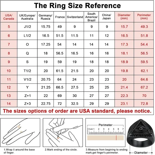 Miniatura 6 de FaithHeart Anillo de ojo de Dios para hombres y mujeres, acero inoxidable, chapado en oro de 18 quilates, anillos personalizados, Acero inoxidable