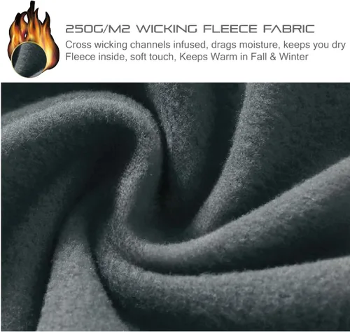 Miniatura 5 de CEROTIPOLAR Medias térmicas de forro polar, baberos, pantalones de ciclismo para otoño e invierno frío