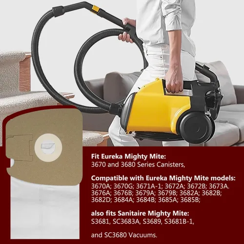 Miniatura 2 de MaxLLTo Paquete de 10 bolsas de repuesto para aspiradoras Sanitaire SC3683 S3689 S3681