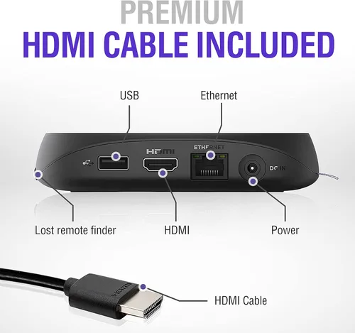 Miniatura 3 de Ultra Media Max Player - Cámara 4K Pinhole - Medios funcionales reproducidos con sistema de cámara de seguridad integrado para grabar actividad