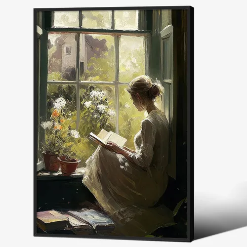 Miniatura 30 de Pósteres vintage de la biblioteca Moody de estilo gótico oscuro, academia estética, arte de pared, libro victoriano antiguo, impresiones en lienzo