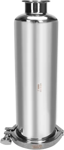 Miniatura 10 de DERNORD Filtro de Abrazadera Triple de 2 Pulgadas - Accesorios Sanitarios SS304 Filtro En Línea Recto con Pantalla de Acero Inoxidable de 60 Malla