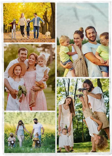 Miniatura 9 de Manta personalizada con texto de fotos, manta con imagen personalizada para padre, mamá, niños, perros, amigos o pareja, collage de 9 fotos, 32 x 48