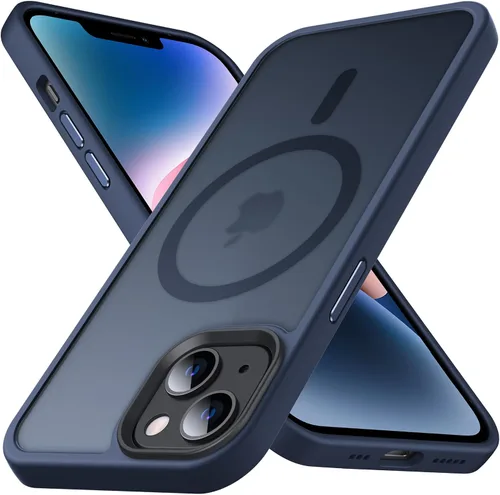 Miniatura 11 de Anqrp Funda magnética a prueba de golpes para iPhone 11, [compatible con MagSafe] [probada contra caídas de grado militar] Funda delgada de silicona