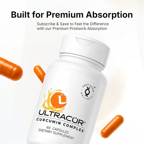 Miniatura 8 de UltraCur - Curcumina Cúrcuma - Curcumina de acción rápida altamente biodisponible - 60 cápsulas vegetarianas