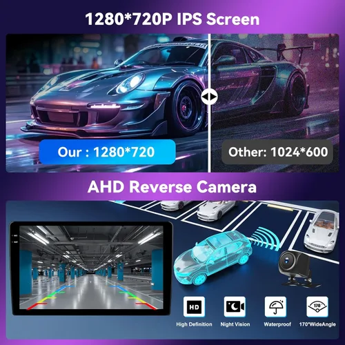 Miniatura 5 de Estéreo de coche para Ford F150 2009-2012 con CarPlay Android Auto, [4G+128G] Pantalla táctil Android 15 Ford F150 Radio de coche con Mirror Link